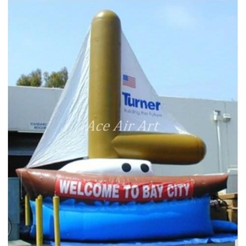 Inflatable advertising replica Inflatable Gold States/San Francisco/Bay city/Champion City model come with air blower