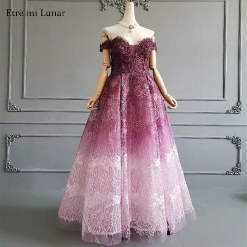 Prom Dresses 2020 Pink Dress A Line Appliques Elegant Embroidery Evening Dresses Sweetheart Off Shoulder Summer Robe LE40803