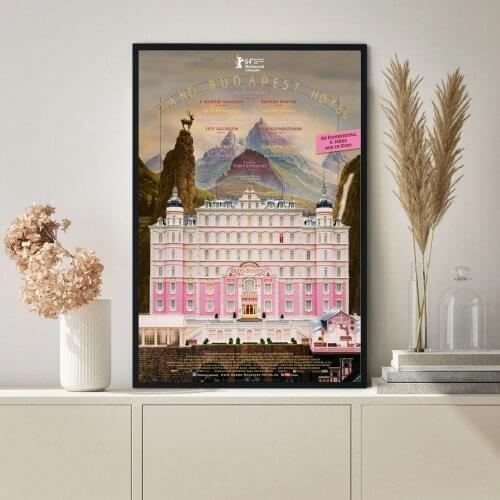 The Grand Budapest Hotel Movie Poster Wall Painting Home Decoration (No Frame)
