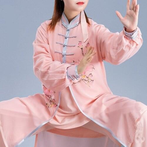 Tai Chi Clothing Traditional Chinese Clothing For Women Online Chinese Store Kung Fu Outfit Wing Chun Wushu Clothing TA1475