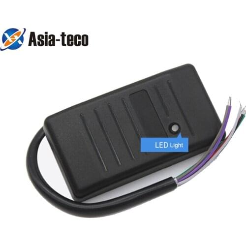 Waterproof 125khz RFID EM ID Card Access Control Reader RFID Card Reader Wiegand 26 34 Card Reader LED Indicators Security