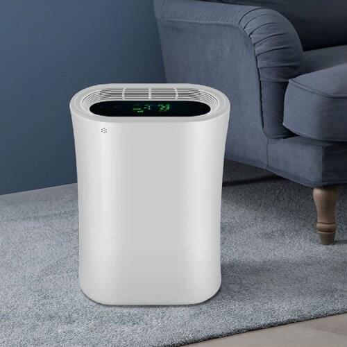Yzora remote control whole house room uv lamp sanitizer uvc light monitoring large smart air purifier with hepa filter