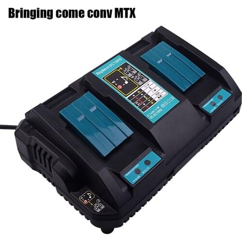For Makita DC18RD battery charger double charger with USB interface for makita 14.4V-18V with Music USB for Phone Charging