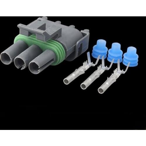 100sets wire connector female cable connector male terminal 3P connector Plugs DJ3031YB-2.5-21