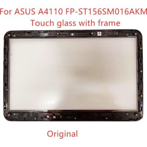 100% Original New laptop For ASUS A4110 FP-ST156SM016AKM 15.6" Touch Screen Digitizer Glass
