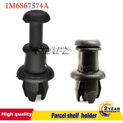 2X For VW GOLF MK5 MK6 Tigaun 5N MK1 Polo 6R 6C 2G UP T-CROSS Parcel Shelf String Clips Holder 1M6867574A