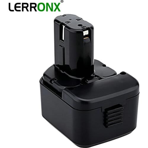 LERRONX NEW Replacement battery 12V 3.0Ah Ni-MH rechargeable bateria for Hitachi Power Tool DS/FWH/WR Series EB1212S EB1214L