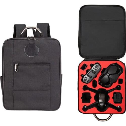 FPV Travel Shoulder Carrying Bag Shock-Proof Storage Bag For Dji Fpv Combo Drone Large Capacity Eva Backpack