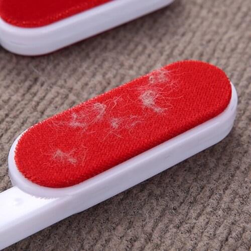 1PC Double Sided Reusable Lint Remover Clothing Pet Hair Remover Static Brush Coat Suit Brush Epilator Sweater Household Clean