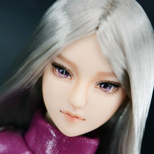 Estartek HD28 Customized 1/6 Obitsu Chloe Head Sculpt for 12inch Action Figure DIY