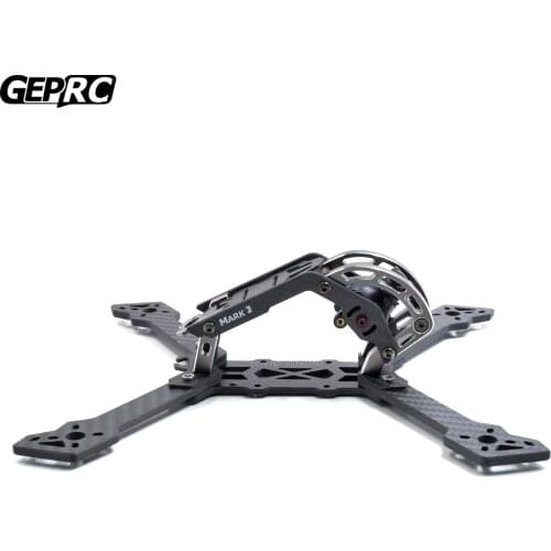 FLYROUN Mark 3 H5/T5 225MM Wheelbase Carbon Fiber Frame 4MM Arm cross machine frame FPV Freestyle quadcopter competition racing