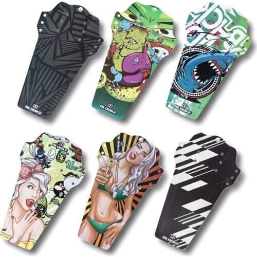 Wholesale Fashion Bicycle Fenders Front/Rear Tire Wheel Universal Mudguard MTB Road Bike Wings Fenders Cycling Fender 2021 New