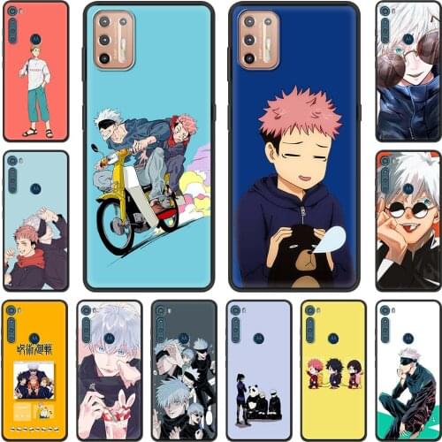 Anime jujutsu kaisen lovely Phone Case For Motorola Moto G9 Plus Play One Fusion G8 Power Lite Hyper Edge E6s G Stylus Cover