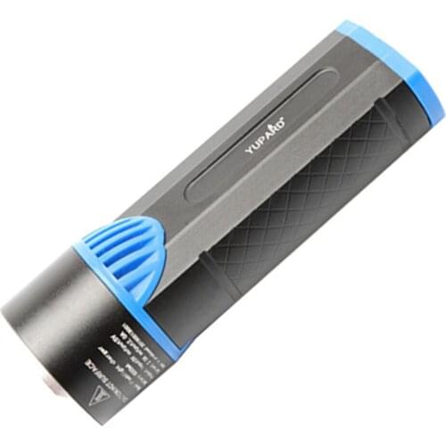 YUPARD T6 Mini LED Powerful Rechargeable Flashlight 2-in-1 Intelligent Mobile Powerbank USB Charge Led Torch Flash Light Hiking