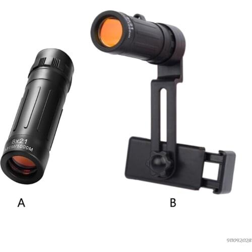 Mini Portable Monocular Telescope Zoom 8x High Definition Dwaterproof Water Monocular Scope Outdoor Travel Hunting Camp Dropship