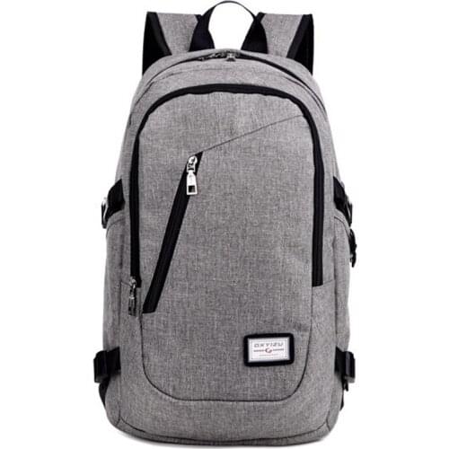 NEW Trendy Men Women casual backpack USB Charging students school backpack Canvas business laptop backpack
