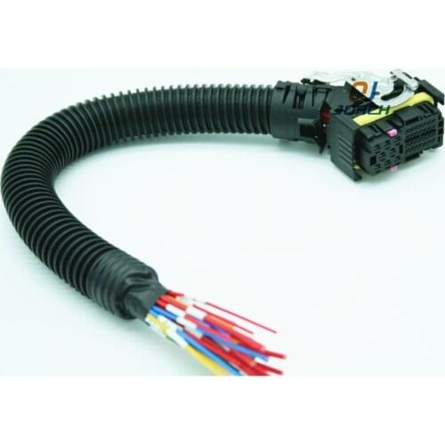 Free shipping 1 set 36 Pin Way EDC7 ECU Connector Automotive Wiring Harness Socket Truck Sensor Plug For Bosch