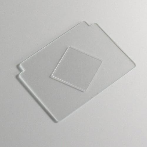 Ultra-thin quartz glass / ultra-thin optical glass 20 * 20 * 0.3mm