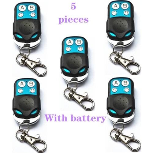 433 Mhz RF Remote Control 1527 Learning Code For Gate Garage doorController Light Switch Smart Home Remoteon Keychain Air Mouse