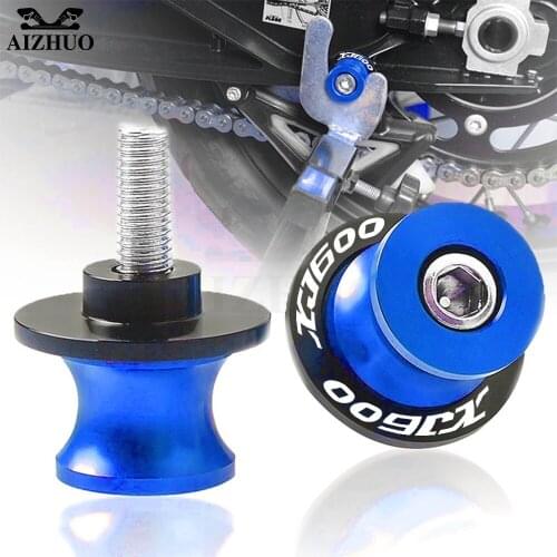 Motorcycle Accessories CNC Aluminum 6MM Swingarm Spool Slider Stand Screws For YAMAHA XJ 600 XJ600 S DIVERSION 1993-2003 2002