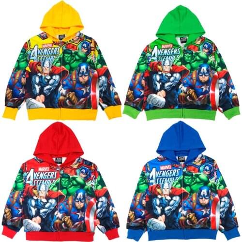 Childrens Spiderman Clothing Hooded Jacket Children Thicken Warm Boys and Girls Clothes Coat Baby Girl Clothes