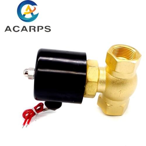 Solenoid Valve,G1-1/4" 2-Way NC Brass Steam Solenoid Valve Hi-Temp Electric Magnetic Valve 1.5MPa(AC110V)