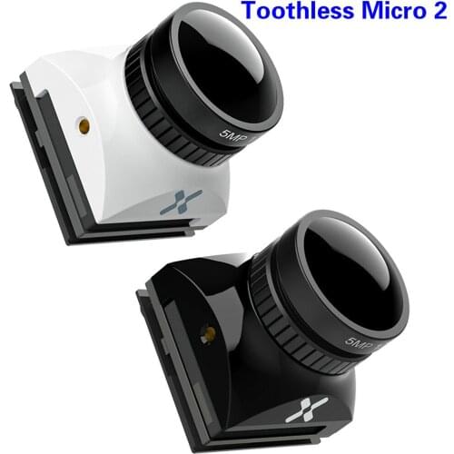 Foxeer Toothless Micro 2 CMOS 1/2 1.7mm 1200TVL PAL NTSC 4:3 16:9 FPV Camera with OSD 4.6-20V Natural Image For RC FPV Drone