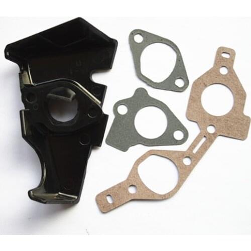 Carburetor insulator & gasket for Robin Subaru EX27 SX30 EX3000 RGX4800 engine Carb rubber spacer adapter flange intake gasket