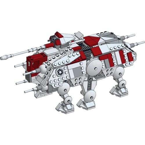 MOC Star Plan Walking AT Building Block Bricks RC Space Series DIY Assembly Construction Model Toys Christmas Gifts