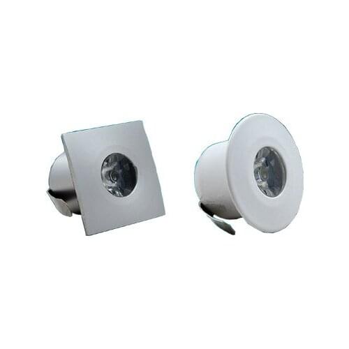 Round/Square AC85-265V 1W Mini Led Ceiling Lamp Spotlight Fixture Used In Dinning Room Foyer Kitch Bedroom Study Room