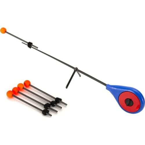 Mini Ice Fishing Rod Winter Outdoor Portable Fishing Rod Fishing Tackle Accessories Fishing Pole With 5pc Rod Top 2021