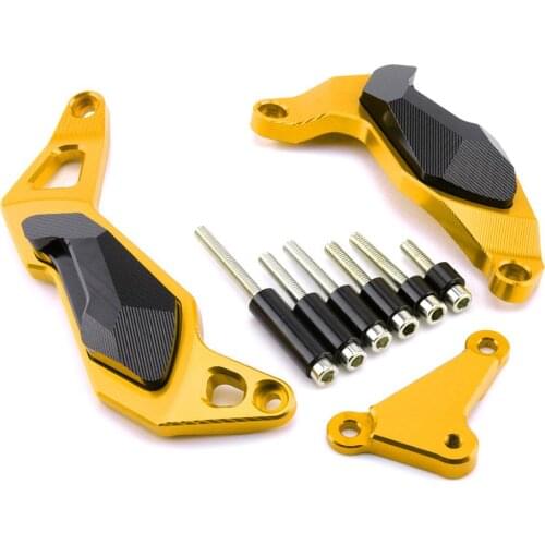 Motorcycle CNC Aluminum Engine Guard Set Protective Cover Crash Slider Falling Protection For KAWASAKI NINJA 400 250 2018