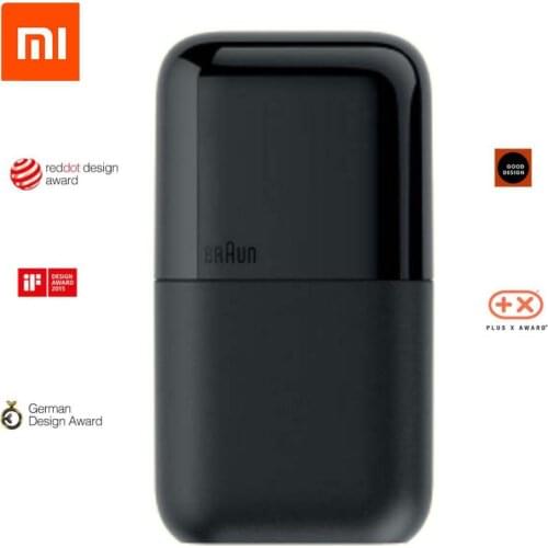 New Xiaomi Mijia Braun Electric Razor 2 Blade Shaver USB Rechargeable Smart Mini Wet Shaving Washable Beard Trimmer Mens Travel