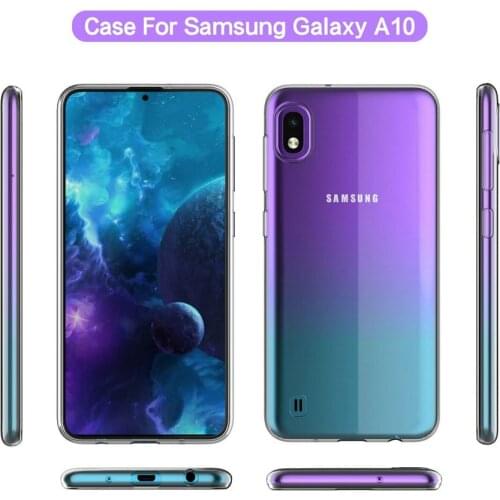 Transparent Case for Samsung Galaxy A10 SM-A105F A40 A70 for Samsung Galaxy A20 A20e A30 A50 Nature soft Phone cover Cases