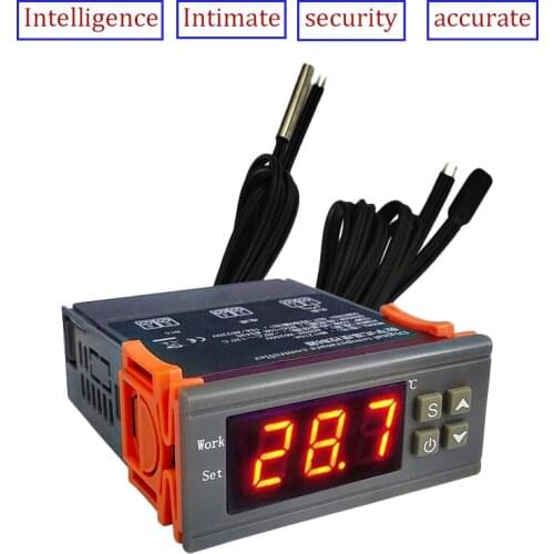 Pymeter Ultra Wide Voltage Microcomputer Intelligent Digital Display Temperature Controller Operating Voltage Range AC90V~250V