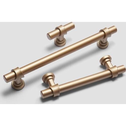 Modern Aluminum Alloy Dresser Drawer Pulls Home Cupboard Door Handles Bookcase Door Knob Hardware Supplies Knobs and Handle