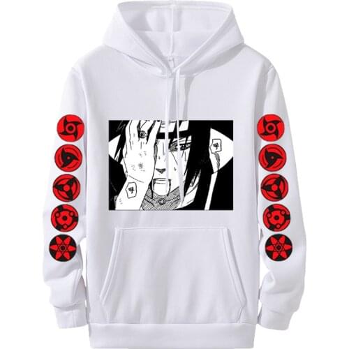 Manga Akatsuki Hoodies Sweatshirt Men/women Streetwear Tracksuit Pullover Hoody Itachi Men Clothing Autumn Hip Hop Clothes