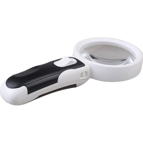 Magnifying Glasses LED Light Magnifier Eye Glasses Optical Glass Tool Repair Reading Magnifier Diamond Painting Accessoires
