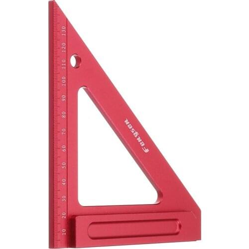 Gate Tool New 150mm Aluminium Triangle Ruler l-square Straight Ruler For Woodworking