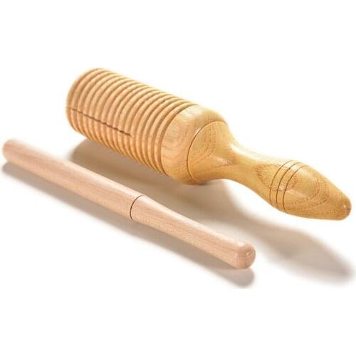 1 X Baby Musical Toy Sound Tube Wooden Percussion for Toddle Kids Infant Gift