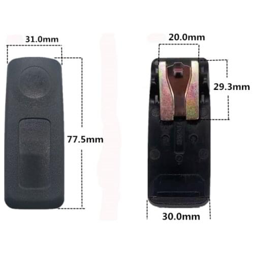 5PCS/LOT Walkie Talkie Belt Clip For Motorola XPR6550 XPR6350 XIR P8268 P8200