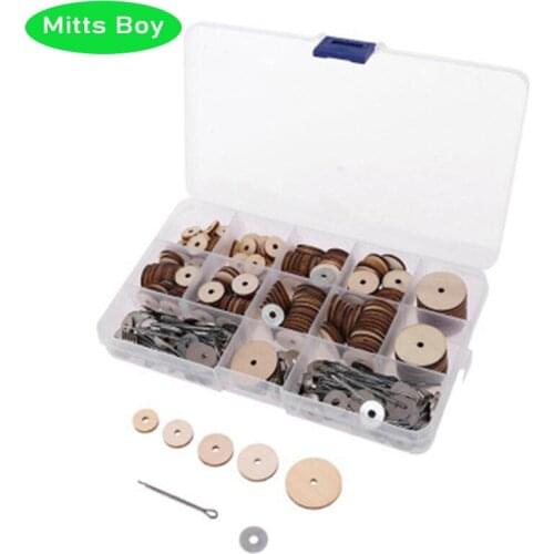 90 Pcs DIY Rotatable Joint Plush Animals Accessories Craft Dolls Toy Joints White Joints Engage Bolt Engagement Bear Joints Toys
