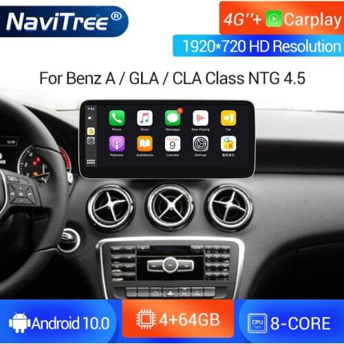 4G LTE Car GPS Navigation Multimedia Player for Mercedes benz A Class W176 / GLA X156 / CLA C117 2013 - 2018 Stereo Auto Radio
