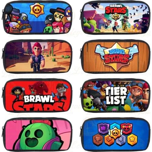 NEW Stars Large Capacity Pencil Case Game Pencilcase School Pen Case Supplies Pencil Bag School Box Pencil Pouch Stationery