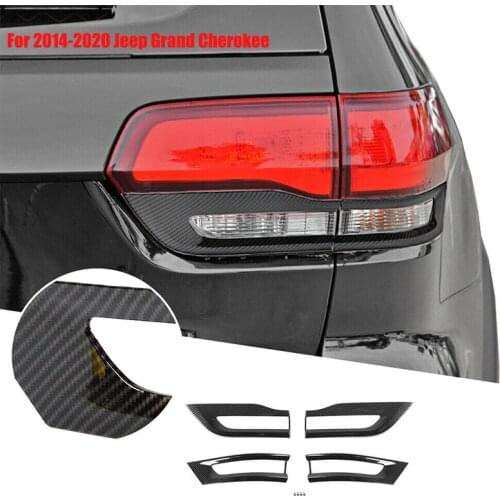 For Jeep Grand Cherokee 2014~2020 Car Rear Tail Light Lamp Cover Trim Bezel 68220968AA 68220970AA 68219812AA 68219813AA