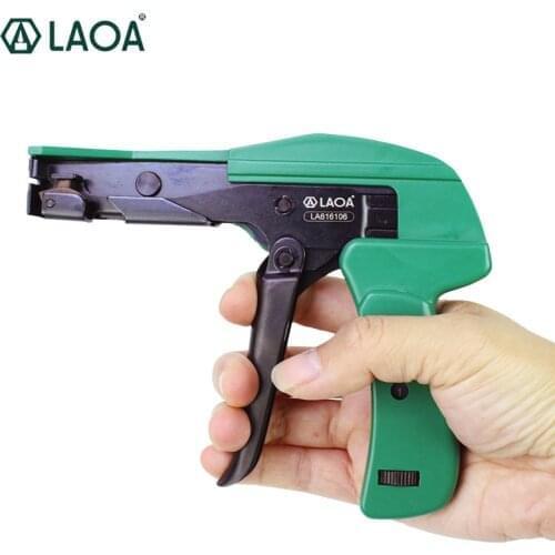 LAOA Fastening Cutting Tool Special Pliers for Cable Tie Gun For Nylon Cable Tie width 2.2mm to 4.8mm
