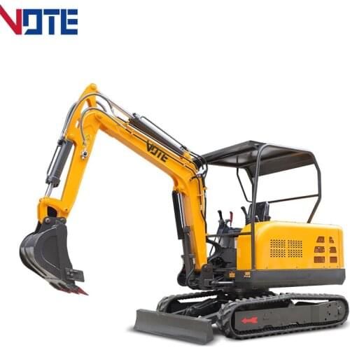 Mini 3500KG Crawler Digger Low Noise Cab Hydraulic Micro Excavator Sale Prices