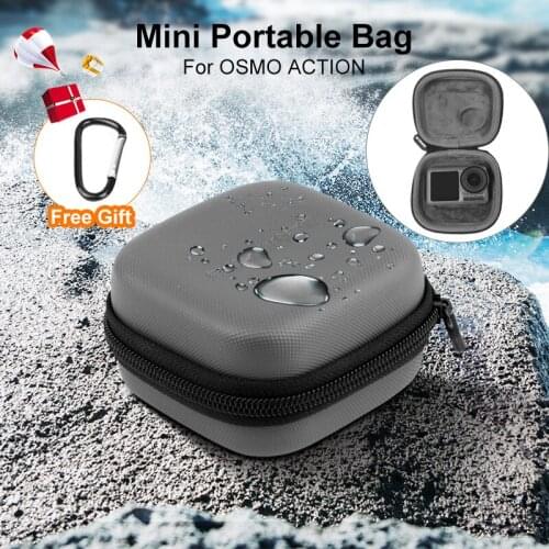 Mini Portable Bag Storage Bag Carry Pouch Case Bag Storage Protection Box For DJI Osmo Action Camera Accessories