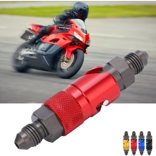 Brake hose automobiles Brake Line Quick Release Connect Adapter Aluminum Alloy Fitting for Oil Fuel Fluid Hose Brake Hose Tube