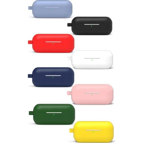 Silicone Protective Case Full Cover With Carabiner for Huawei FreeBuds Lite